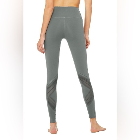 Alo Yoga Ultimate Mesh High Waist Moto Leggings - Picture 3 of 12